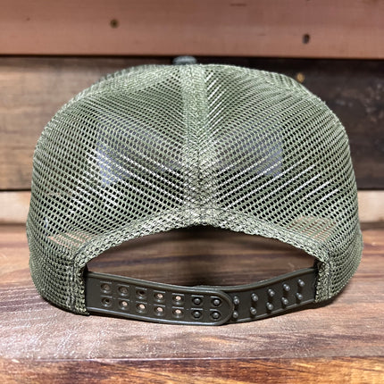 Letting The Dogs Out Since 1965 Vintage Green Mesh SnapBack Hat Cap with Yellow rope Custom embroidery
