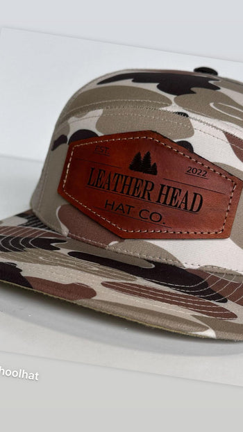 The Leather Head Hat Co Patch Hats