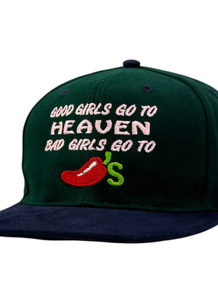 GOOD GIRLS GO TO HEAVEN HAT CUSTOM EMBROIDERY