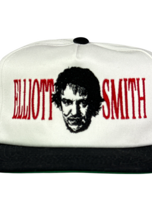Elliott Smith Portrait Snapback Hat Vintage Indie Music Inspired Cap