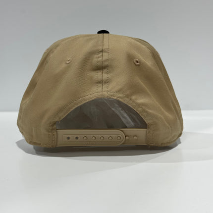 Your Wife Loves DEERGOD custom embroidered SnapBack tan/black cap hat