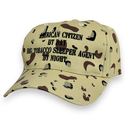 American Citizen By Day Hat Custom Embroidery
