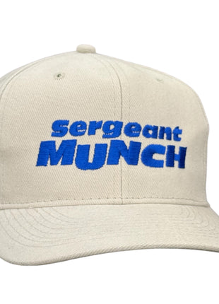 Sergeant MUNCH Cereal Hat Custom Embroidered