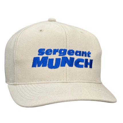 Sergeant MUNCH Cereal Hat Custom Embroidered