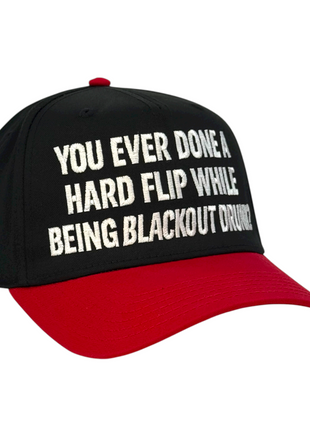 You Ever Done A Hardflip Hat Custom Embroidered Cuttheactivist Official Merch