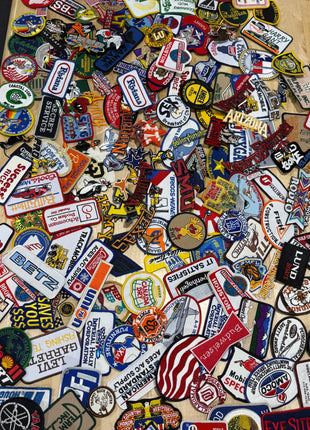 25pcs lot Random Mix Sew-on Iron on Patches Fashion Embroidered