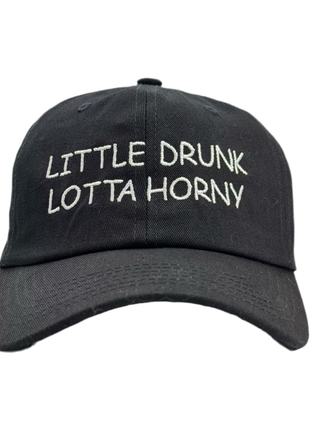Little Drunk Custom Embroidered Dad Hat