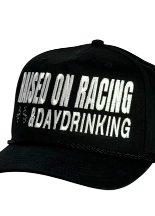 Raised on Racing & Daydrinking Hat Trucker Adjustable Cap