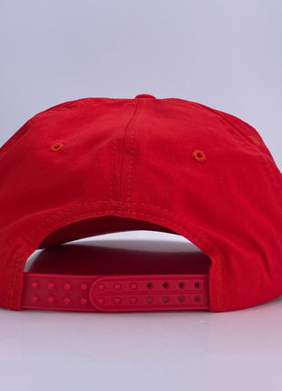 I’m Lovin’ It Red Trucker Rope Hat SnapBack Cap Custom Embroidered