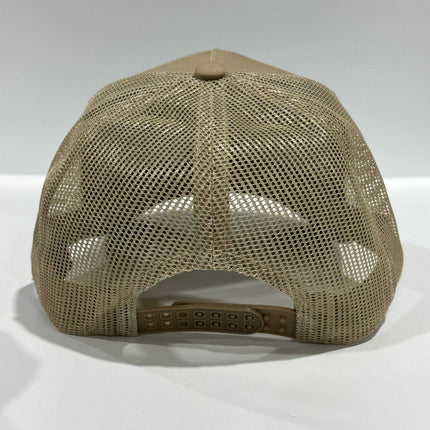 Deer Scenery Khaki Mesh CAMO Camouflage Brim SnapBack Trucker Hat Deer Hunting Cap Custom Embroidered