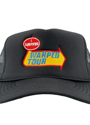 I SURVIVED WARPED TOUR Hat Custom Embroidered