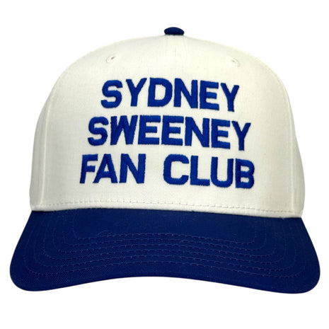 Sydney Sweeney Fan Club Hat Custom Embroidered