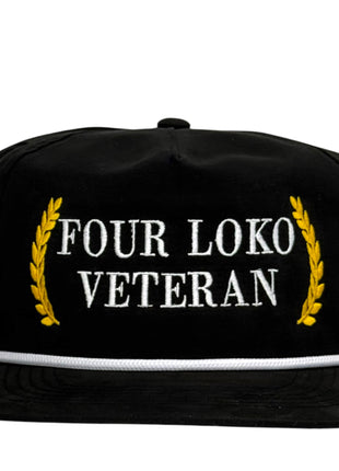 Four Loko Veteran Hat Custom Embroidered