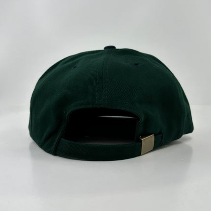 2 INCHES TAKE IT OR LEAVE IT FUNNY STRAPBACK CAP Green Mid Crown HAT Custom Embroidered