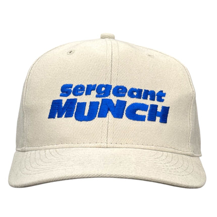 Sergeant MUNCH Cereal Hat Custom Embroidered