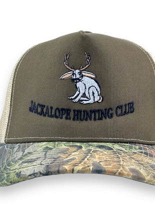 JACKALOPE HUNTING CLUB HAT Custom Embroidered
