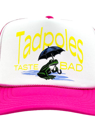 Tadpoles Taste Bad Hat Potent Frog Official Merch