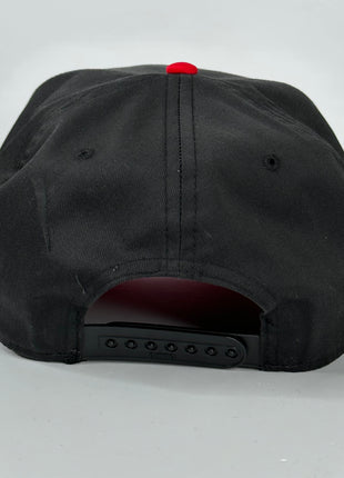 Do it for Dale on a black crown red brim SnapBack Hat Cap Custom embroidery