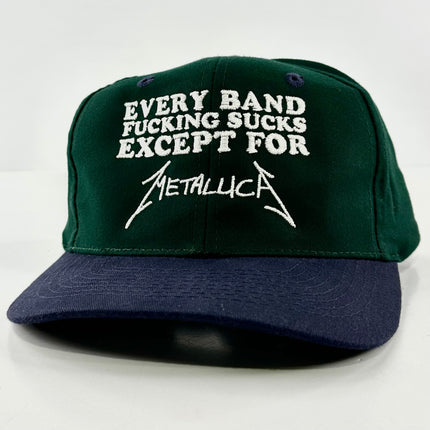 Every Band Fing Sucks Except For Custom Embroidered Hat Cap