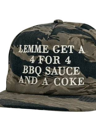 Lemme Get A 4 For 4 Custom Embroidered Hat