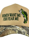 KHAKI TRUCKER CAMO BRIM
