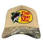 KHAKI MESH CAMO BRIM