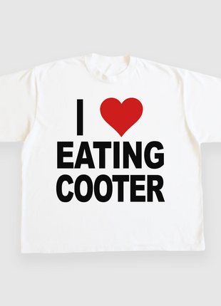 I Love Eating Cooter Custom Printed T-Shirt