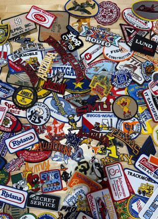 25pcs lot Random Mix Sew-on Iron on Patches Fashion Embroidered