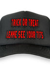 Black Mesh Trucker