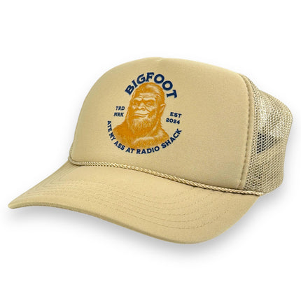 BIGFOOT ATE MY ASS AT RADIO SHACK Hat Potent Frog Official Merch