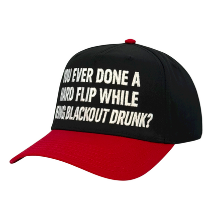 You Ever Done A Hardflip Hat Custom Embroidered Cuttheactivist Official Merch