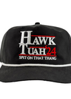 Black White Rope Golf Hat