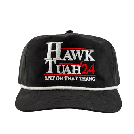 HAWK TUAH 24 SPIT ON THAT THANG BALL CAP Trucker Cap Custom Embroidered
