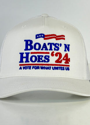 BOATS N HOES 24 HAT Custom Embroidered￼