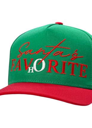 Santa’s Favorite Ho Ho Hat custom embroidered Funny Christmas gift￼