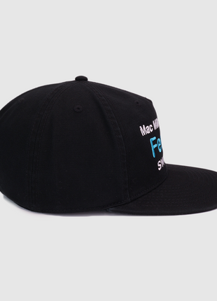 Mac Miller Hurt Feelings Swimming CUSTOM EMBROIDERED Black STRAPBACK CAP HAT