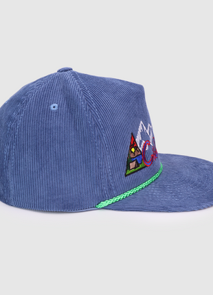 COLORADO SNOWBOARDING SNAPBACK CAP HAT WITH ROPE CUSTOM EMBROIDERED
