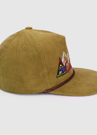 COLORADO SNOWBOARDING SNAPBACK CAP HAT WITH ROPE CUSTOM EMBROIDERED