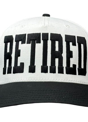 RETIRED HAT Custom Embroidered
