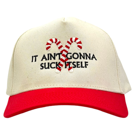 IT AINT GONNA SUCK ITSELF Embroidered Hat Funny Christmas