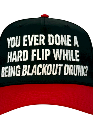 You Ever Done A Hardflip Hat Custom Embroidered Cuttheactivist Official Merch