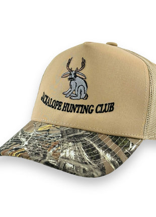 JACKALOPE HUNTING CLUB HAT Custom Embroidered
