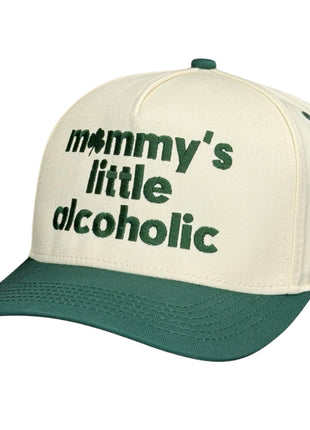 Mommy’s Little Alcoholic Hat St. Patricks Day Custom Embroidered