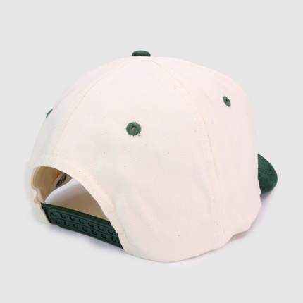 Bush Diving World Champion Green Suede Brim Snapback Cap Hat Custom Embroidered