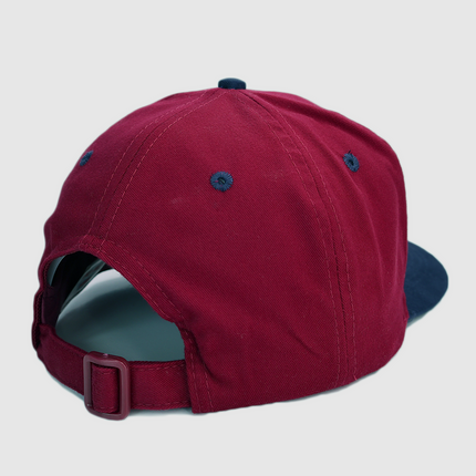 I Miss Pinegrove Custom Embroidered Strapback Maroon/Navy Cap Hat