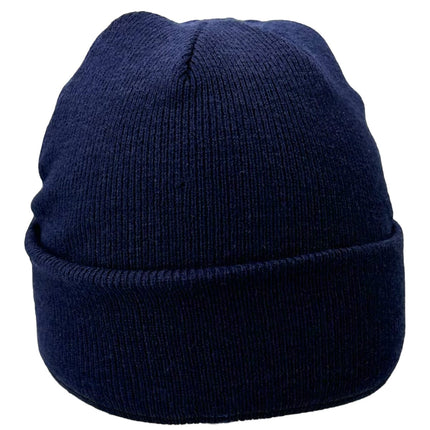 I Miss Modern Baseball Navy Blue Knit Beanie Custom Embroidered