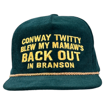 Conway Twitty Blew My Mamaw’s Back Out