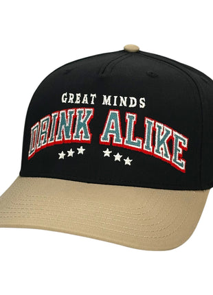 GREAT MINDS DRINK ALIKE Hat Custom Embroidered