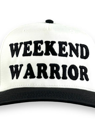 WEEKEND WARRIOR HAT CUSTOM EMBROIDERY