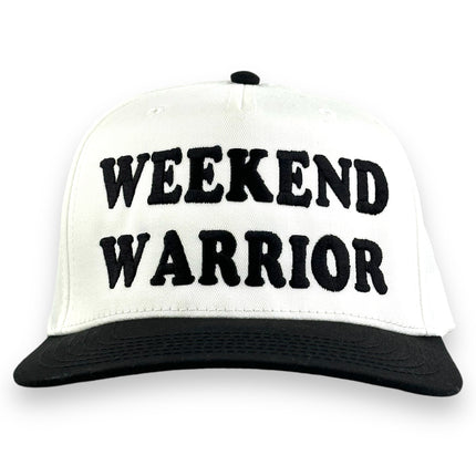 WEEKEND WARRIOR HAT CUSTOM EMBROIDERY